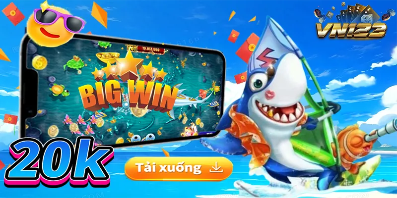 Hình ảnh trò chơi bắn cá với đồ họa đại dương sống động